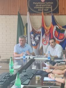 Зајечар – Одржана седница Окружног штаба за ванредне ситуације